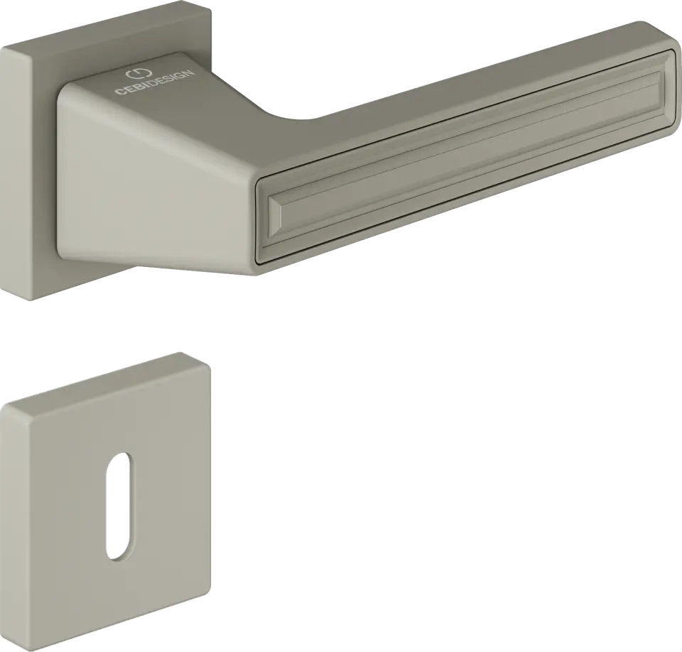 Çebi C5294 Groove Artline Kapı Kolu Oda - PC04 (Mat İnoks)