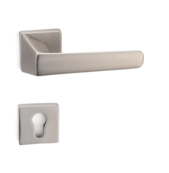 System CONCORDIA Rozetli Kapı Kolu Nikel Saten Renk (HA177RO11 NB) Yale