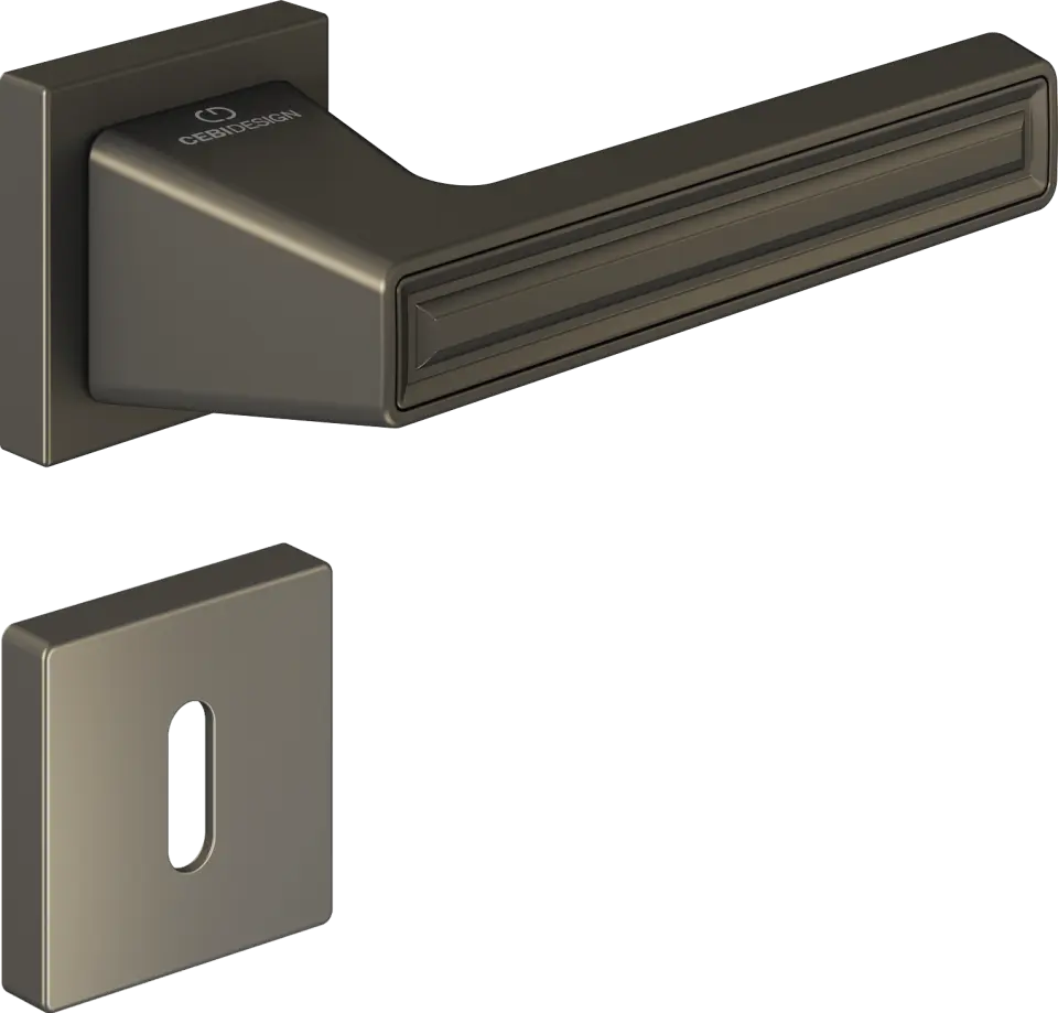 Çebi C5294 Groove Artline Kapı Kolu Oda - PC36 (Metalik Kahve)
