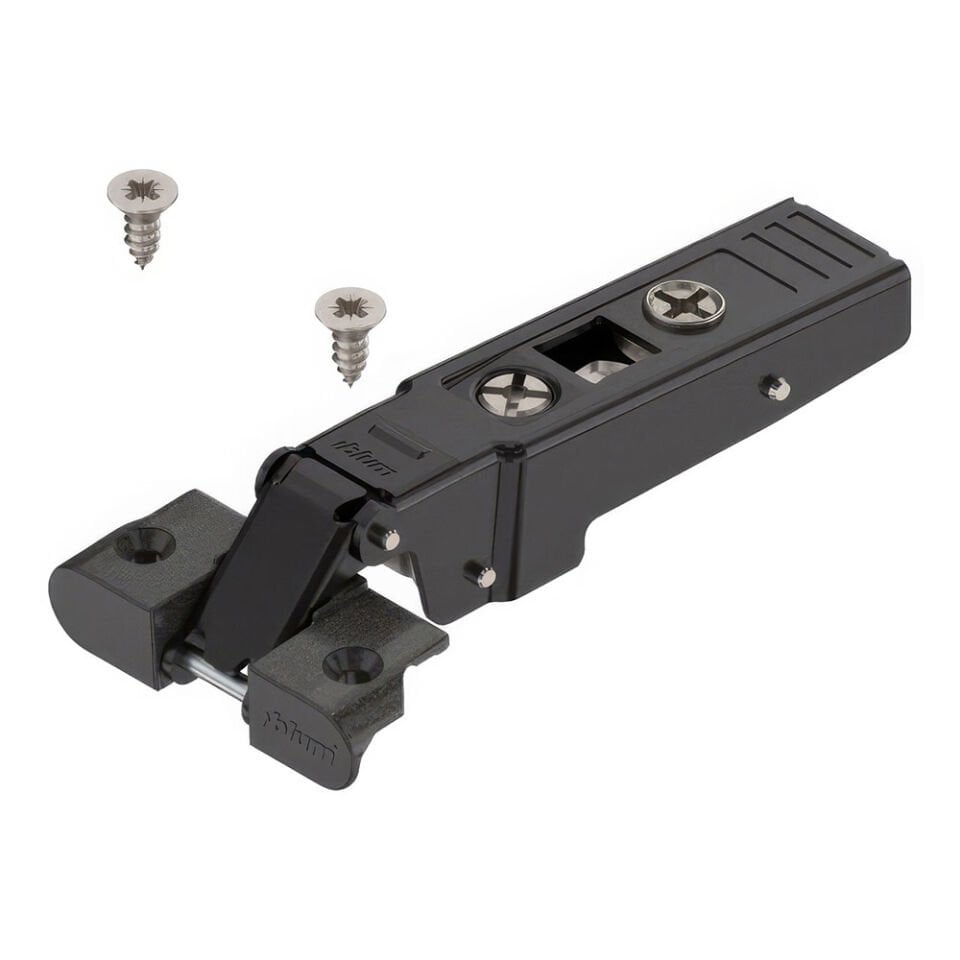 Blum CLIP top Onyx Siyah Alüminyum Profil Menteşe