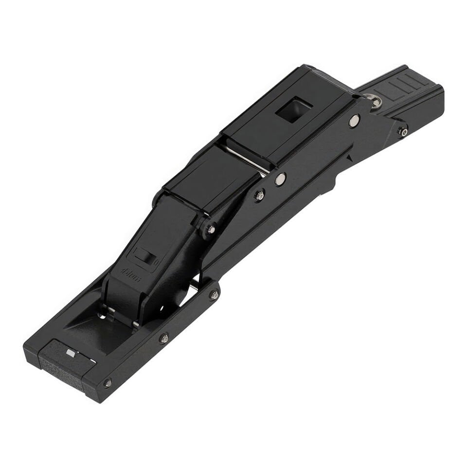 Blum CRISTALLO BLUMOTION Onyx Siyah Yapıştırma Menteşe