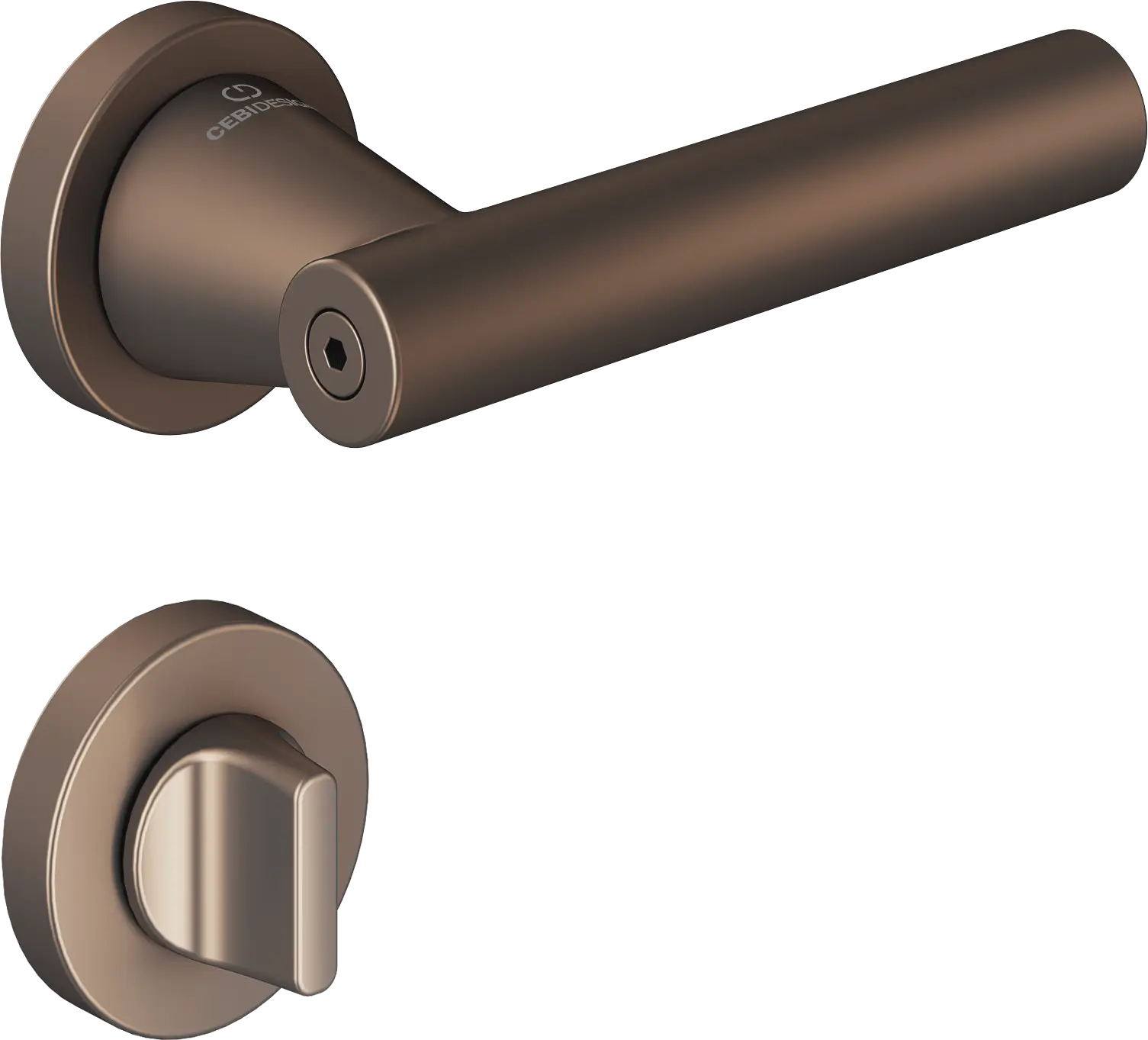 Çebi C5291 Pencil Artline Kapı Kolu PC29 (Metalik Bronz) - WC