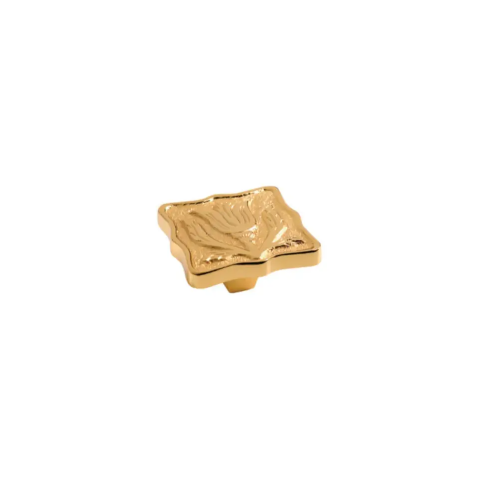 Vista D’oro Lalezar Düğme Kulp No:2 – 24 Ayar Altın Kaplama