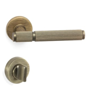 System PIXAR-L Rozetli Kapı Kolu Antik Renk (HA216LRO12 ABM)