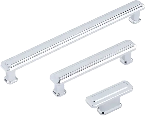 Çebi A1101 MP02 Parlak Krom Akslı Mobilya Kulpu 192 mm