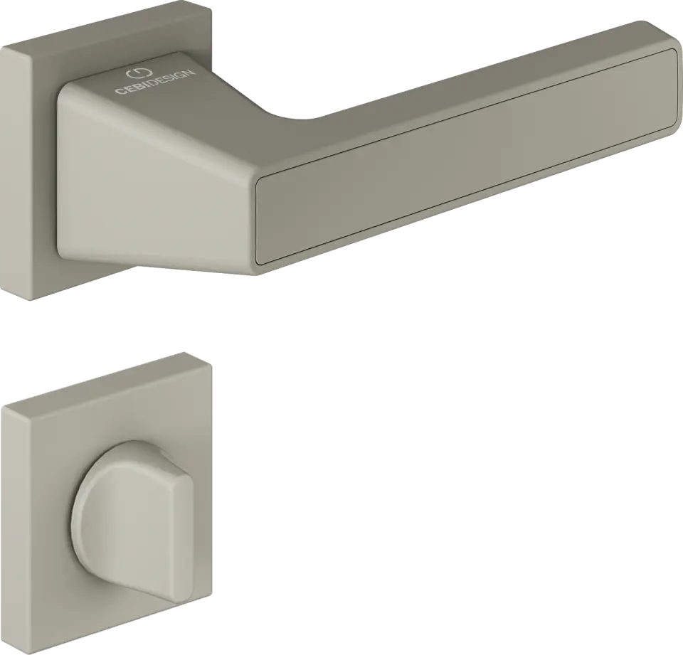 Çebi C5292 Pure Artline Kapı Kolu PC04 (Mat İnoks) - WC