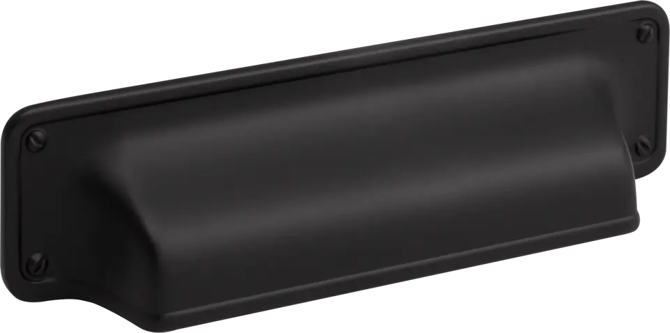 Çebi A1170 MP24 Mat Siyah Çanak Mobilya Kulpu 64 mm