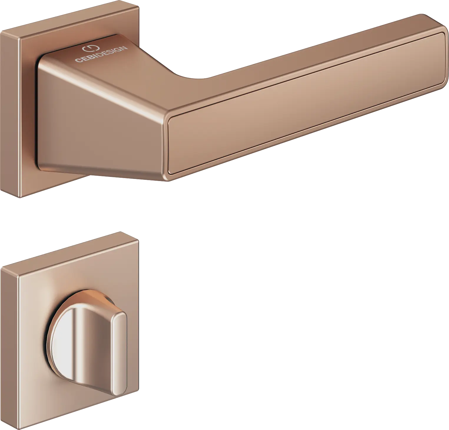 Çebi C5292 Pure Artline Kapı Kolu PC13 (Rose) - WC