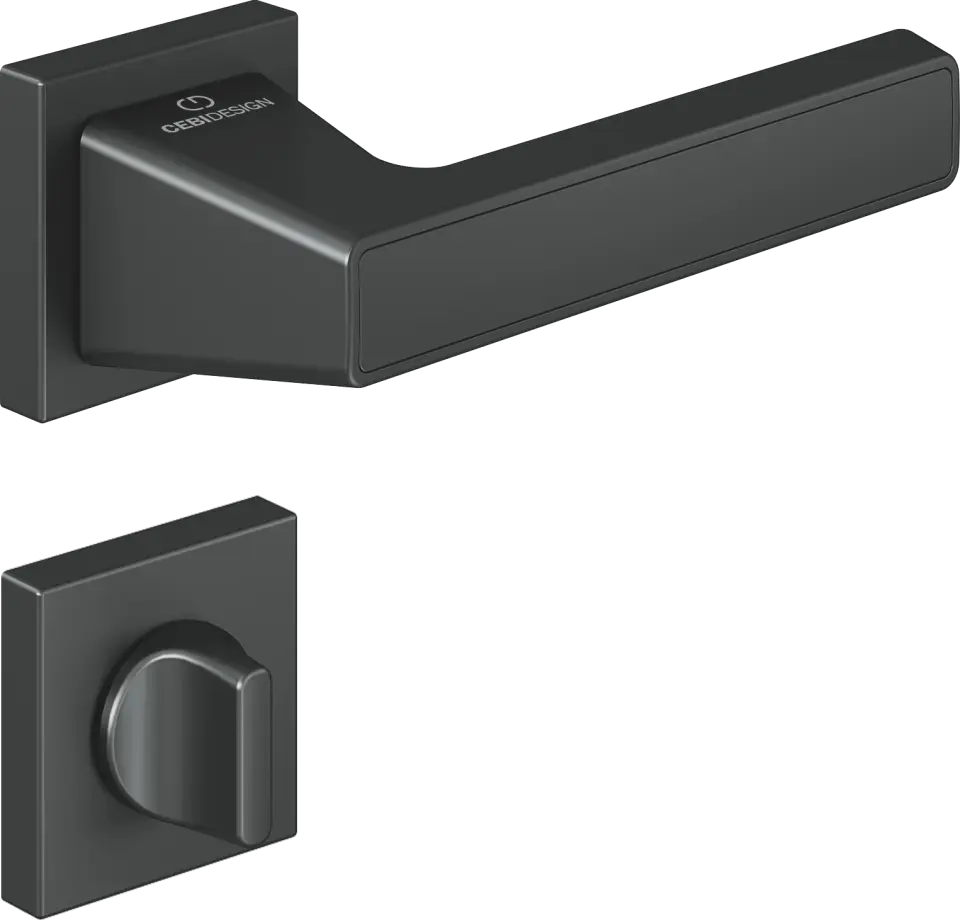 Çebi C5292 Pure Artline Kapı Kolu PC27 (Antrasit Saten) - WC