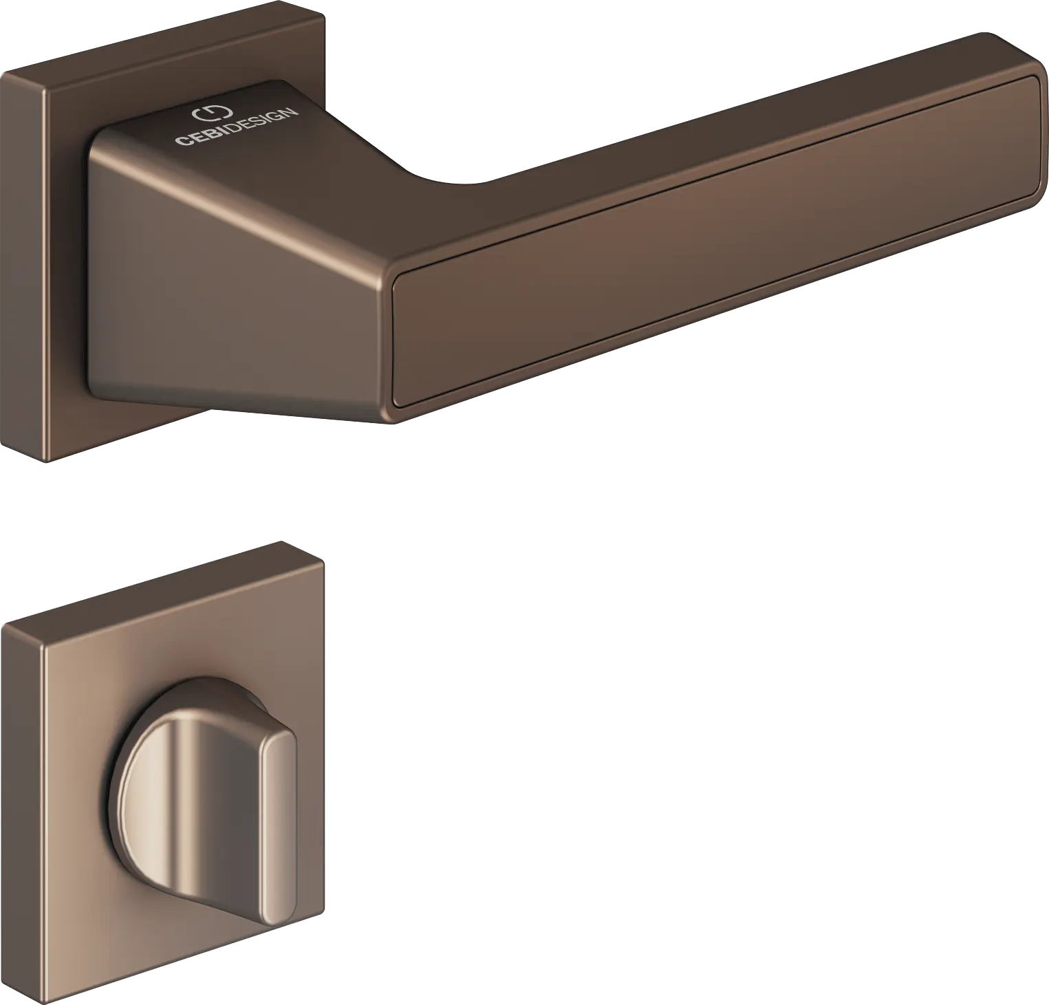 Çebi C5292 Pure Artline Kapı Kolu PC29 (Metalik Bronz) - WC