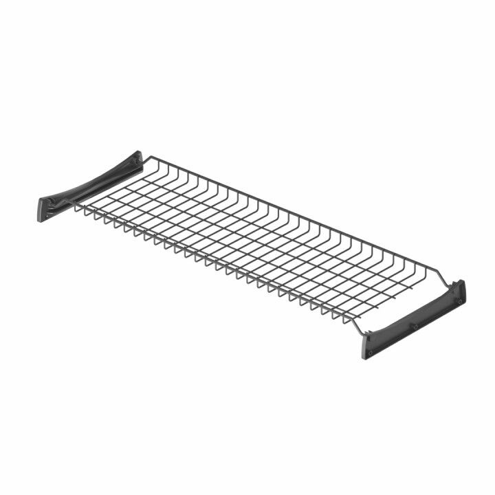 Bardak Rafı  600 mm Antrasit