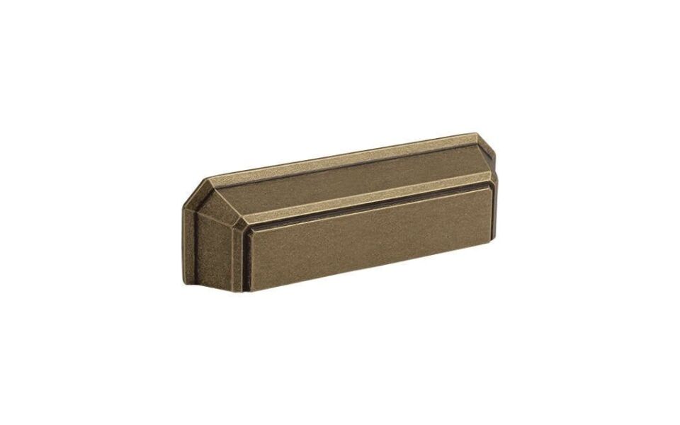 Çebi A1168 MP10 Antik Pirinç Çanak Mobilya Kulpu 96 mm