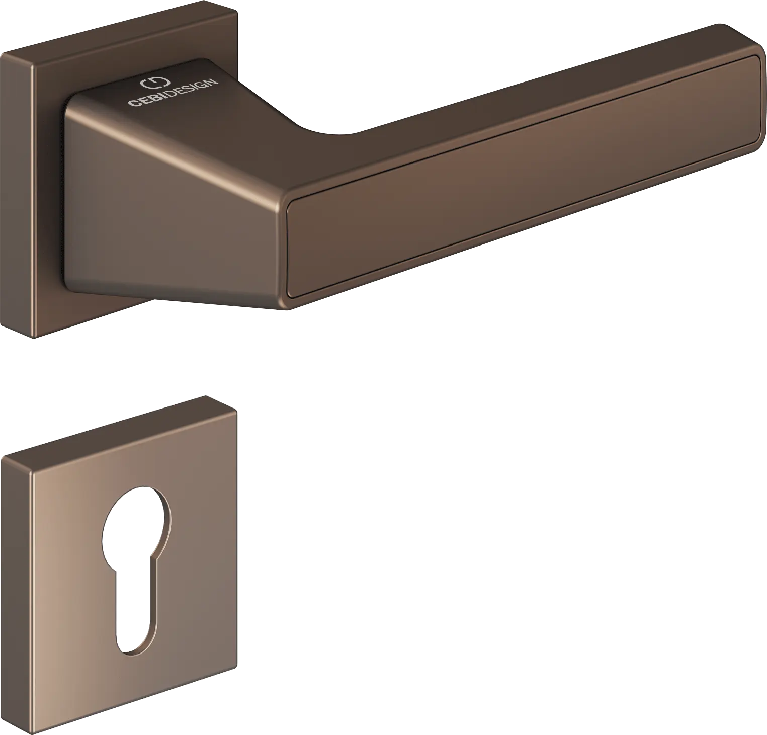 Çebi C5292 Pure Artline Kapı Kolu PC29 (Metalik Bronz) - Yale