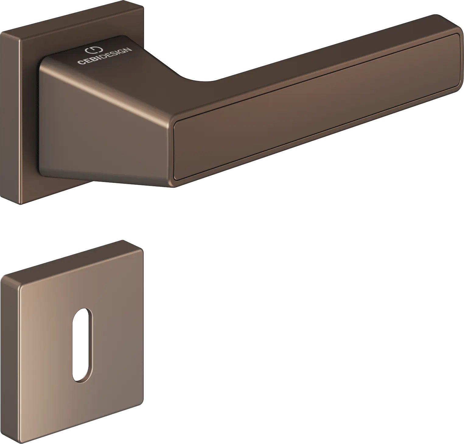 Çebi C5292 Pure Artline Kapı Kolu Oda - PC29 (Metalik Bronz)