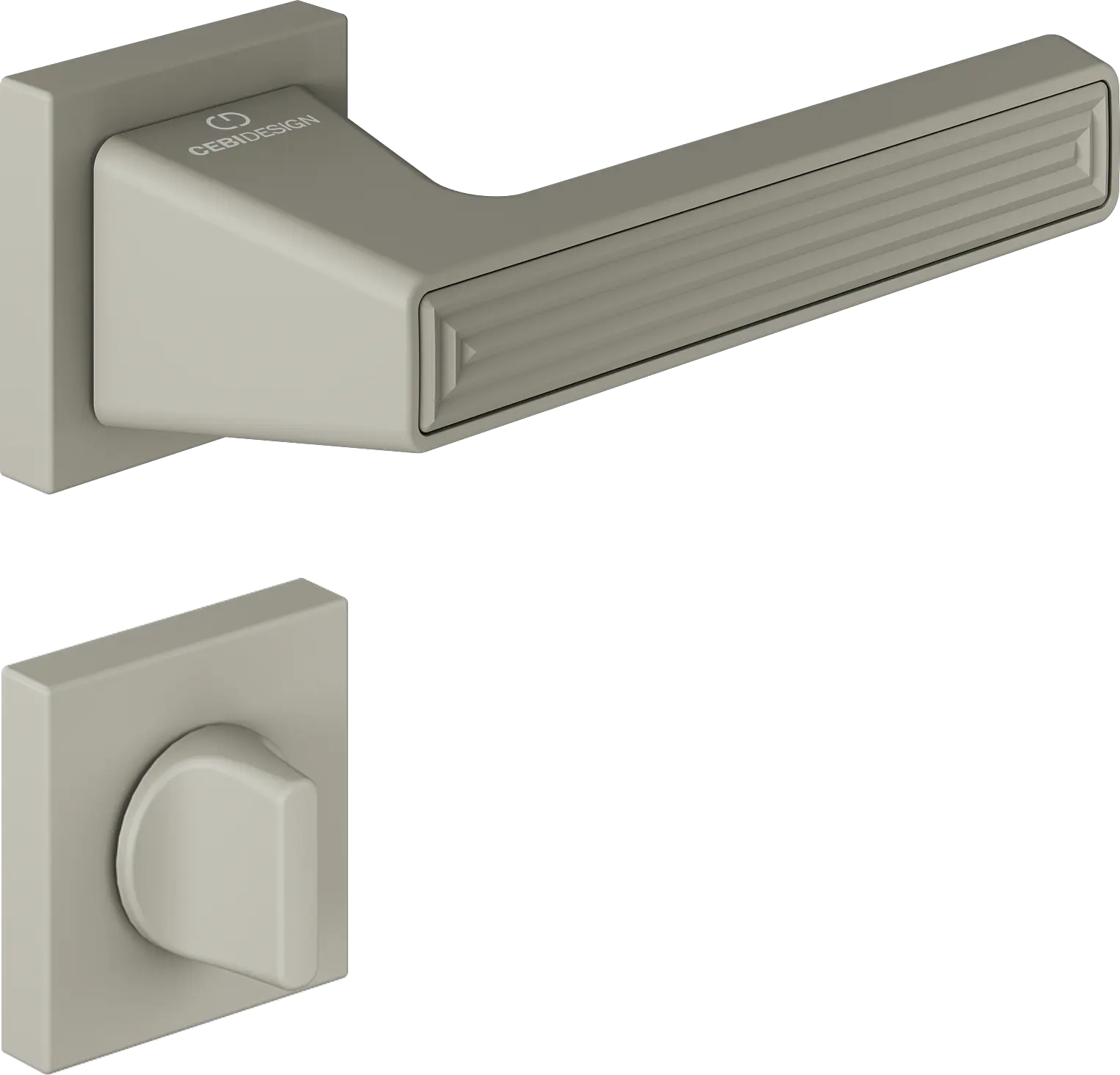 Çebi C5295 Stria Artline Kapı Kolu PC04 (Mat İnoks) - WC