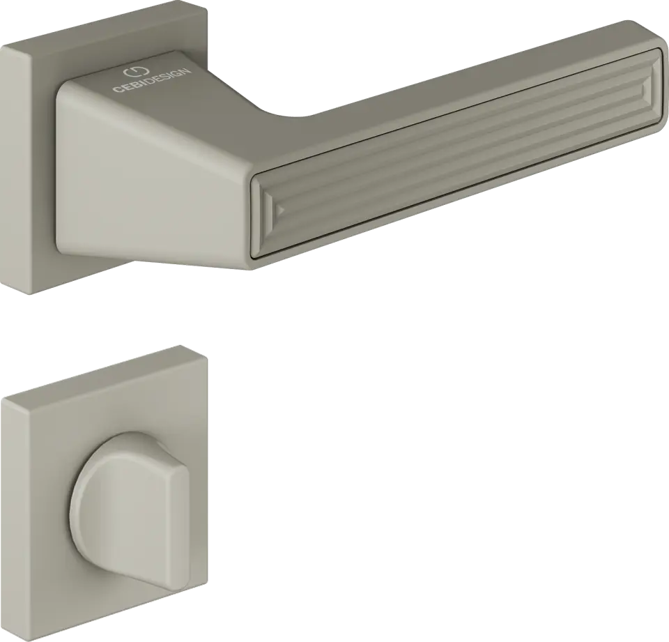 Çebi C5295 Stria Artline Kapı Kolu PC04 (Mat İnoks) - WC