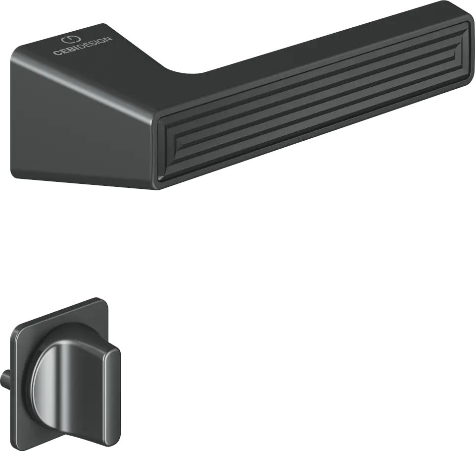Çebi C5295 Stria Artline Kapı Kolu PC27 (Antrasit Saten) - WC