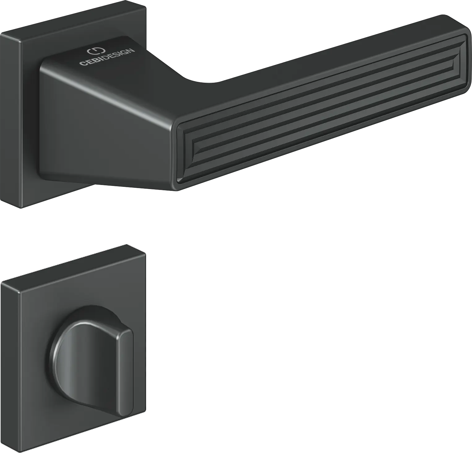 Çebi C5295 Stria Artline Kapı Kolu PC27 (Antrasit Saten) - WC