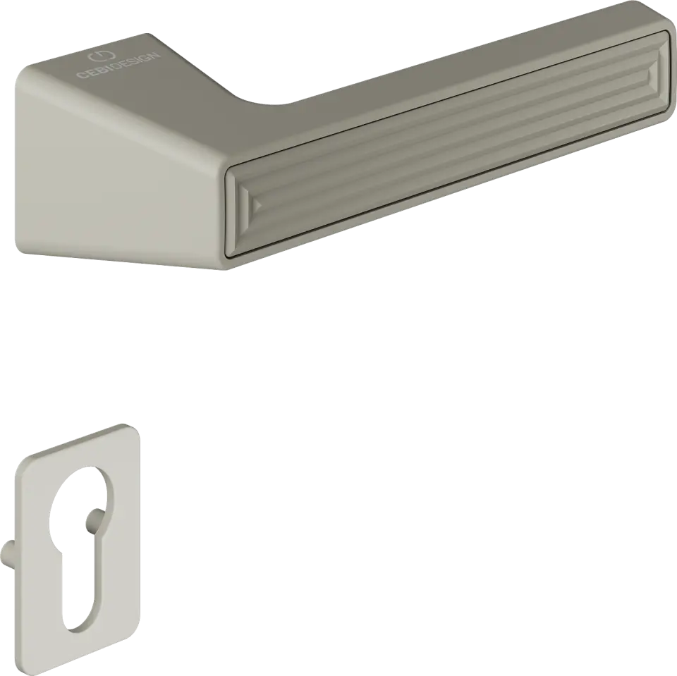Çebi C5295 Stria Artline Kapı Kolu PC04 (Mat İnoks) - Yale
