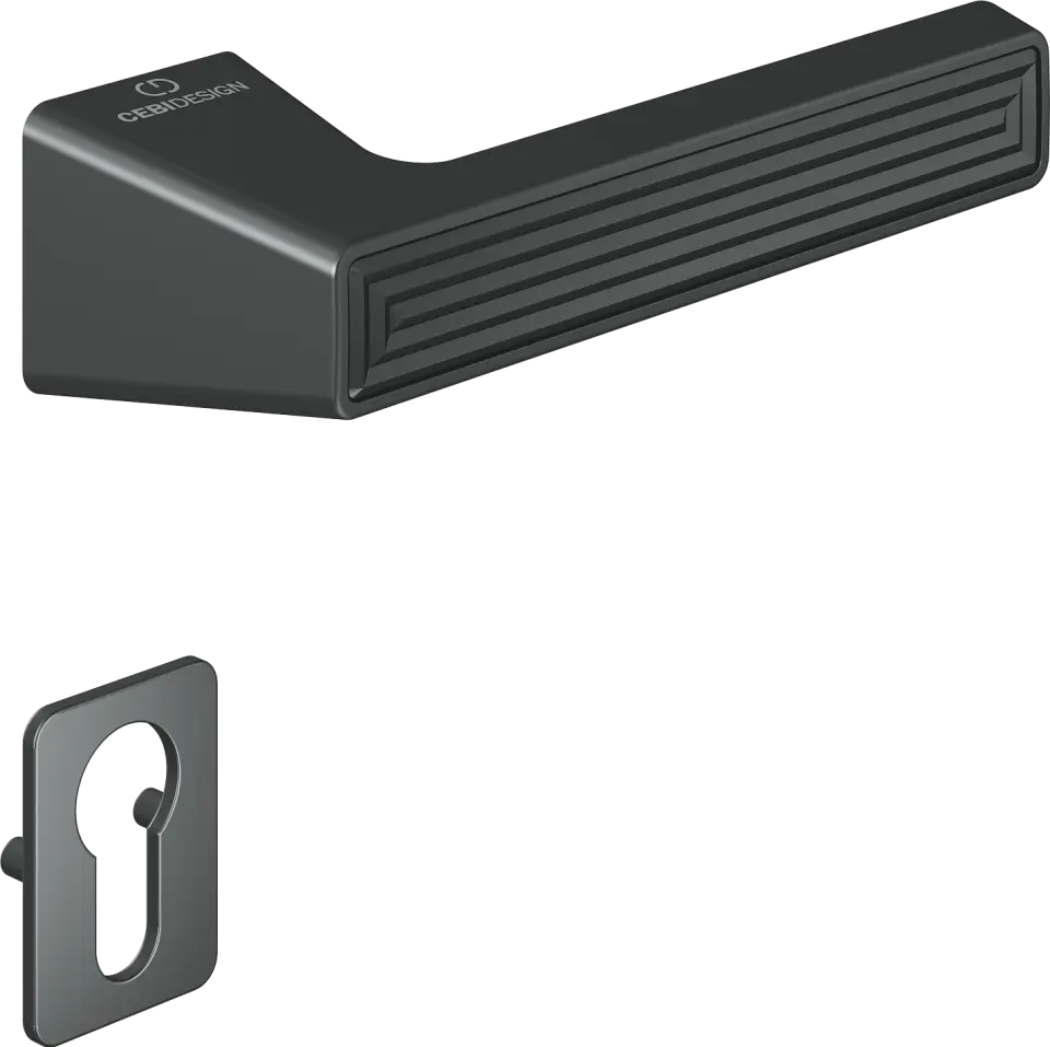 Çebi C5295 Stria Artline Kapı Kolu PC27 (Antrasit Saten) - Yale