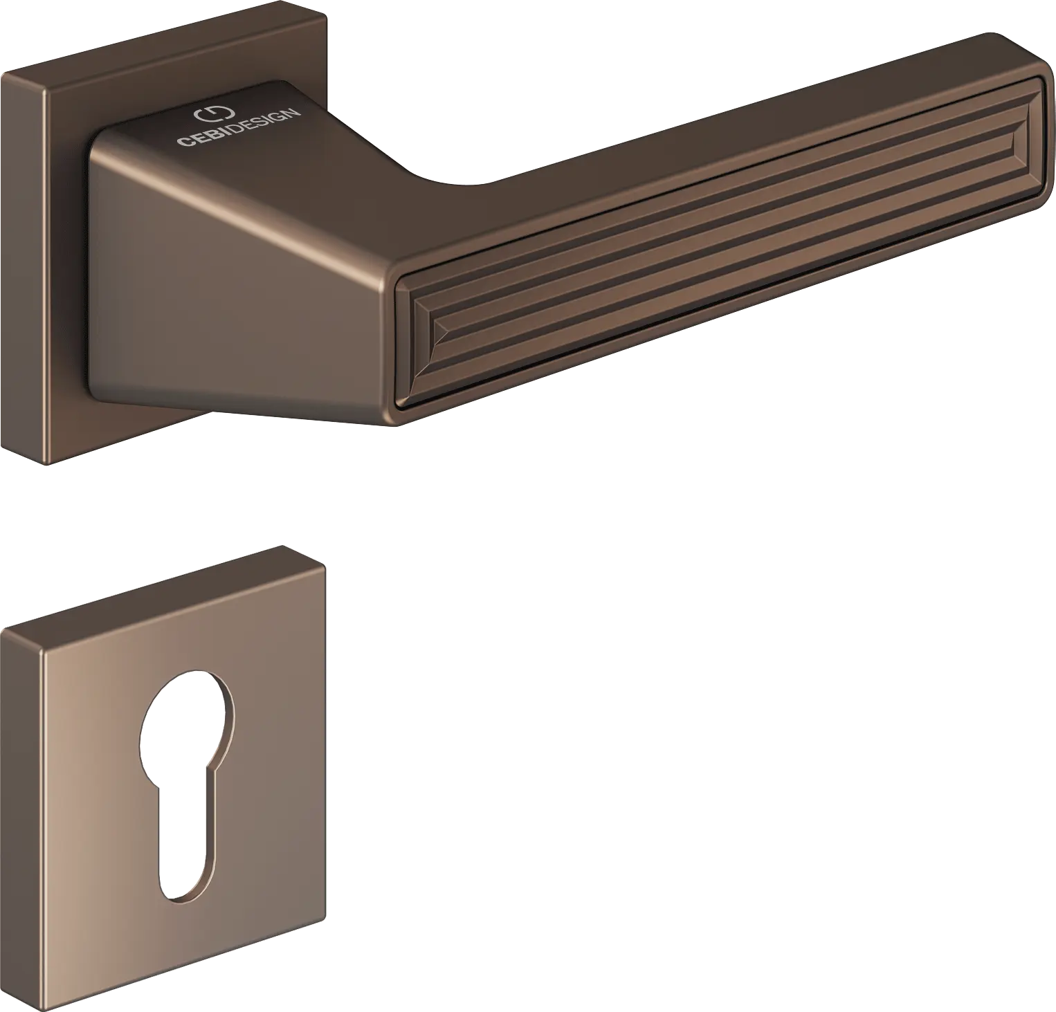 Çebi C5295 Stria Artline Kapı Kolu PC29 (Metalik Bronz) - Yale