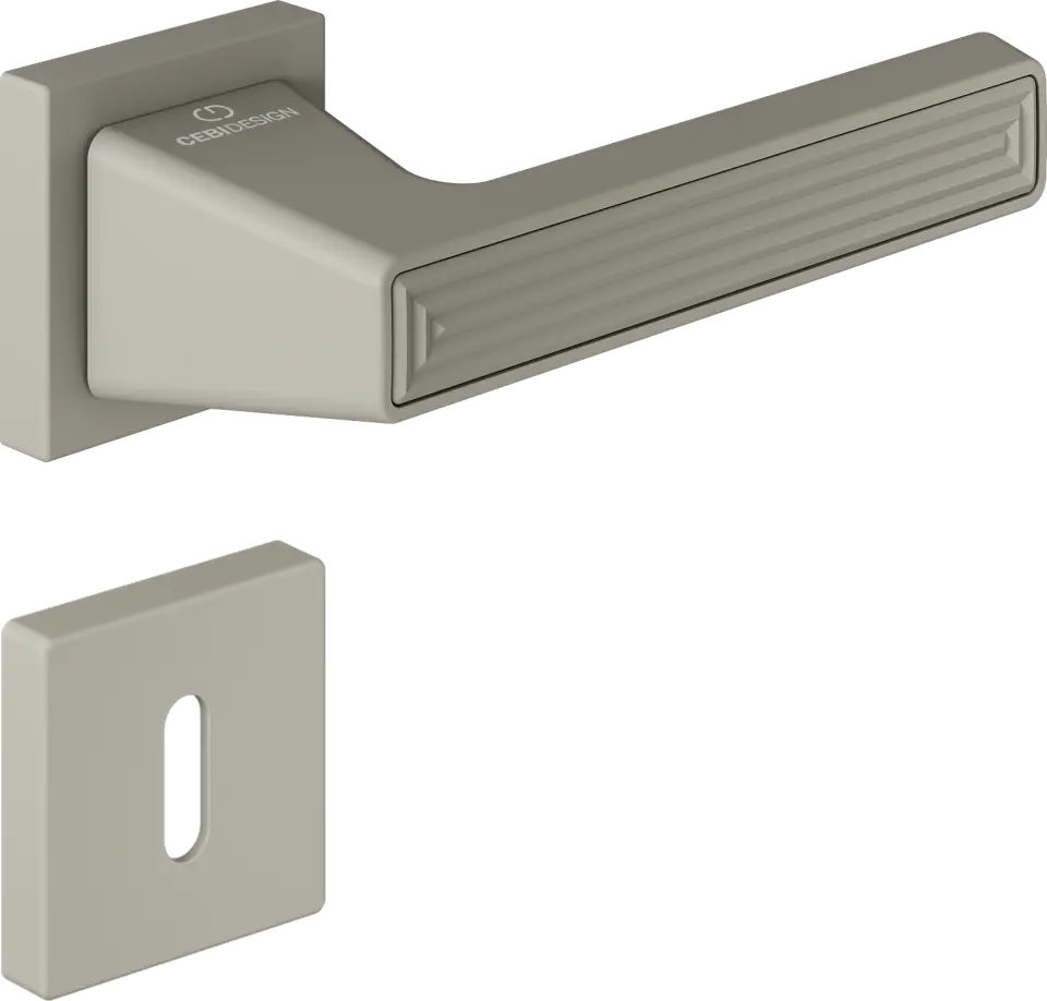 Çebi C5295 Stria Artline Kapı Kolu Oda - PC04 (Mat İnoks)
