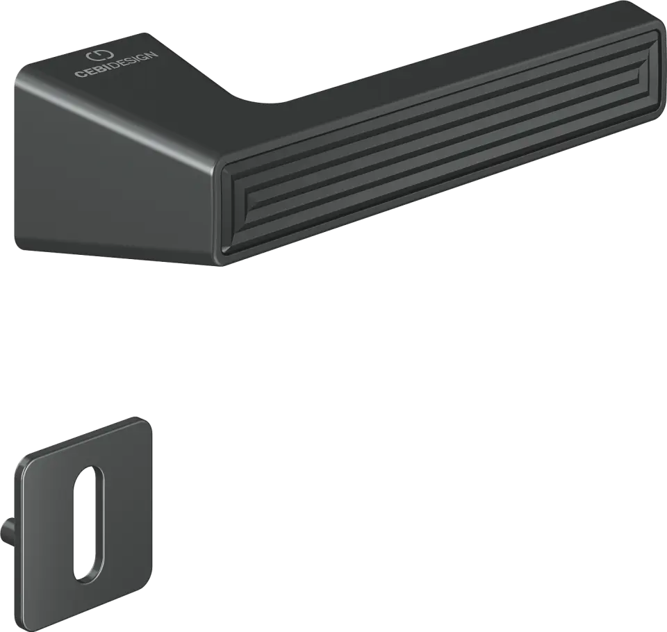 Çebi C5295 Stria Artline Kapı Kolu Oda - PC27 (Antrasit Saten)