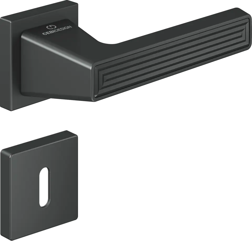 Çebi C5295 Stria Artline Kapı Kolu Oda - PC27 (Antrasit Saten)