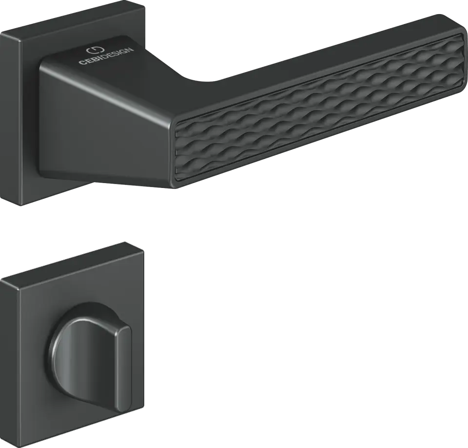 Çebi C5296 Wave Artline Kapı Kolu PC27 (Antrasit Saten) - WC