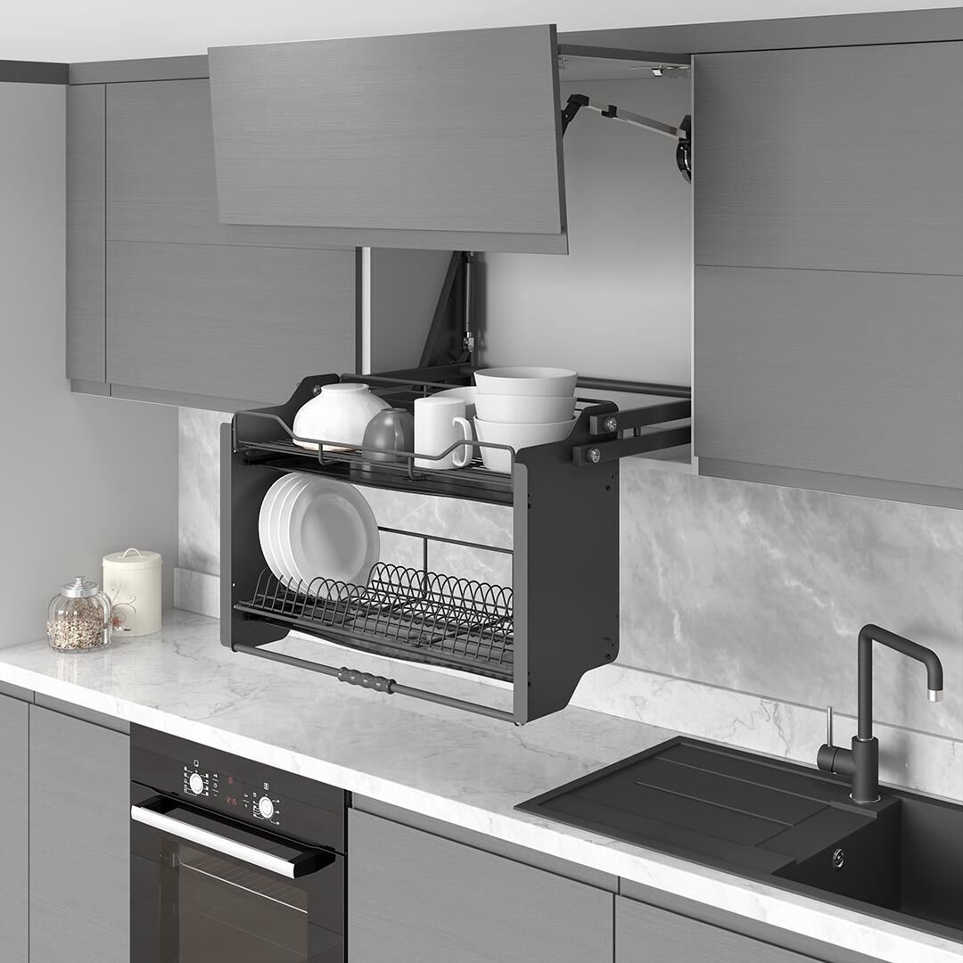 İki Katlı Raf Asansörü (Tepsili) 600 mm