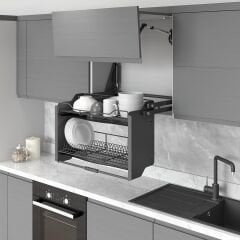 İki Katlı Raf Asansörü (Tepsili) 600 mm