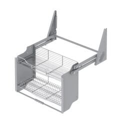 İki Katlı Raf Asansörü (Tepsili) 600 mm