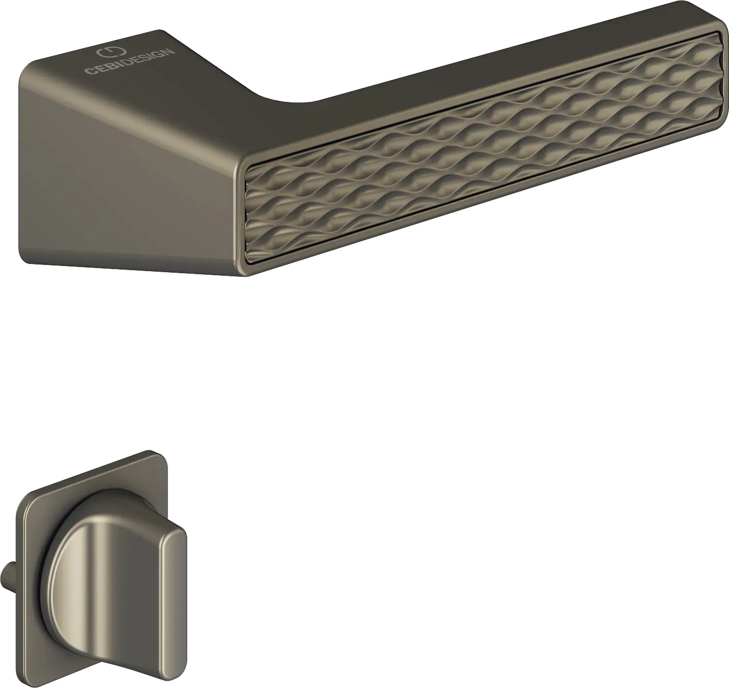 Çebi C5296 Wave Artline Kapı Kolu PC36 (Metalik Kahve) - WC
