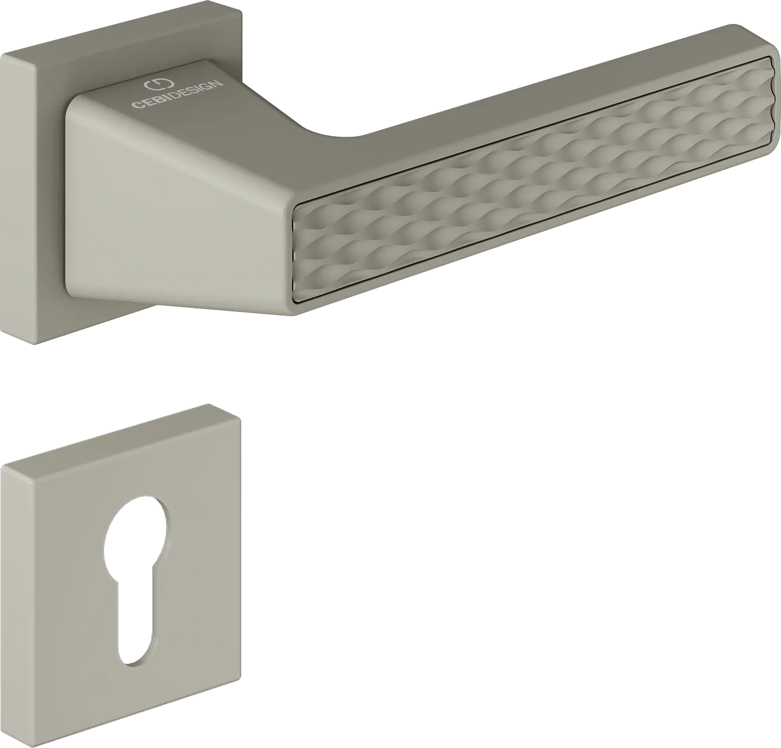 Çebi C5296 Wave Artline Kapı Kolu PC04 (Mat İnoks) - Yale