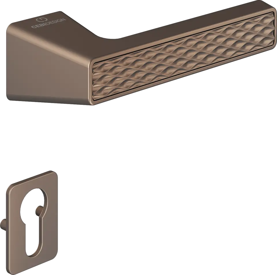 Çebi C5296 Wave Artline Kapı Kolu PC29 (Metalik Bronz) - Yale