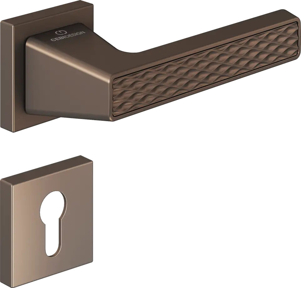 Çebi C5296 Wave Artline Kapı Kolu PC29 (Metalik Bronz) - Yale