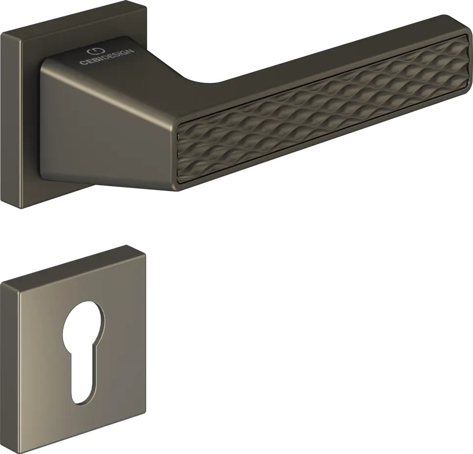 Çebi C5296 Wave Artline Kapı Kolu PC36 (Metalik Kahve) - Yale