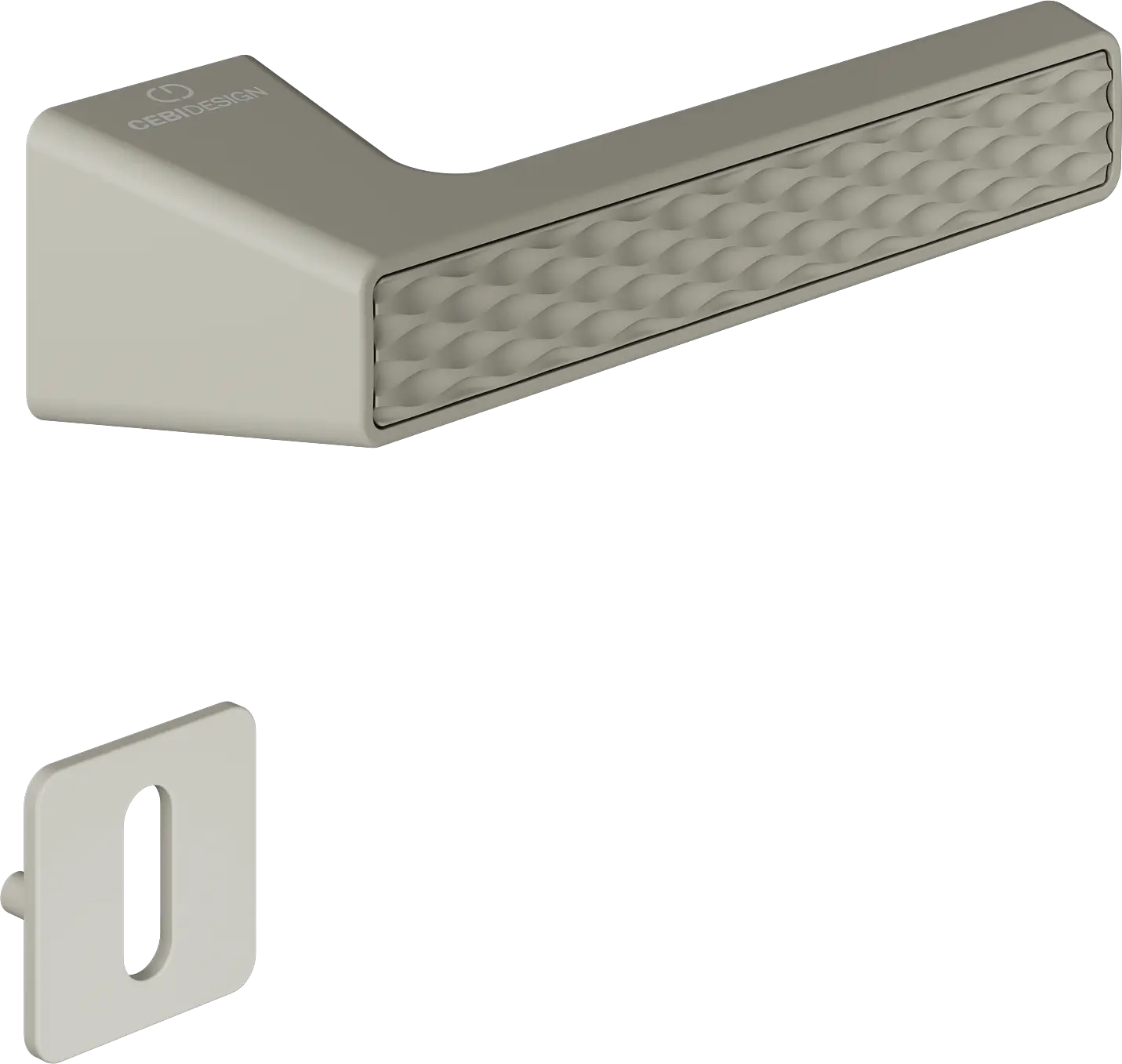 Çebi C5296 Wave Artline Kapı Kolu Oda - PC04 (Mat İnoks)
