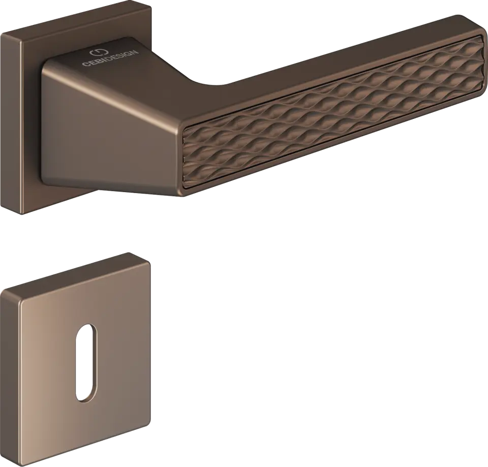 Çebi C5296 Wave Artline Kapı Kolu Oda - PC29 (Metalik Bronz)