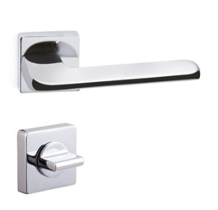 System ATLAS Rozetli Kapı Kolu Krom Renk (HA170RO11 CR) WC