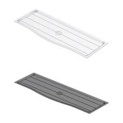 Plastik Tepsi 600 mm