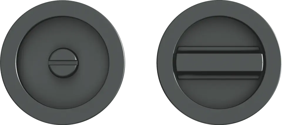 Cebi Design A1289 A1289 Kayar Kapı Kolu PC27 (Antrasit Saten)