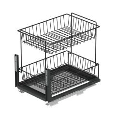 Zemin Bağlantılı Tezgah Altı 2 Sepetli Ünite