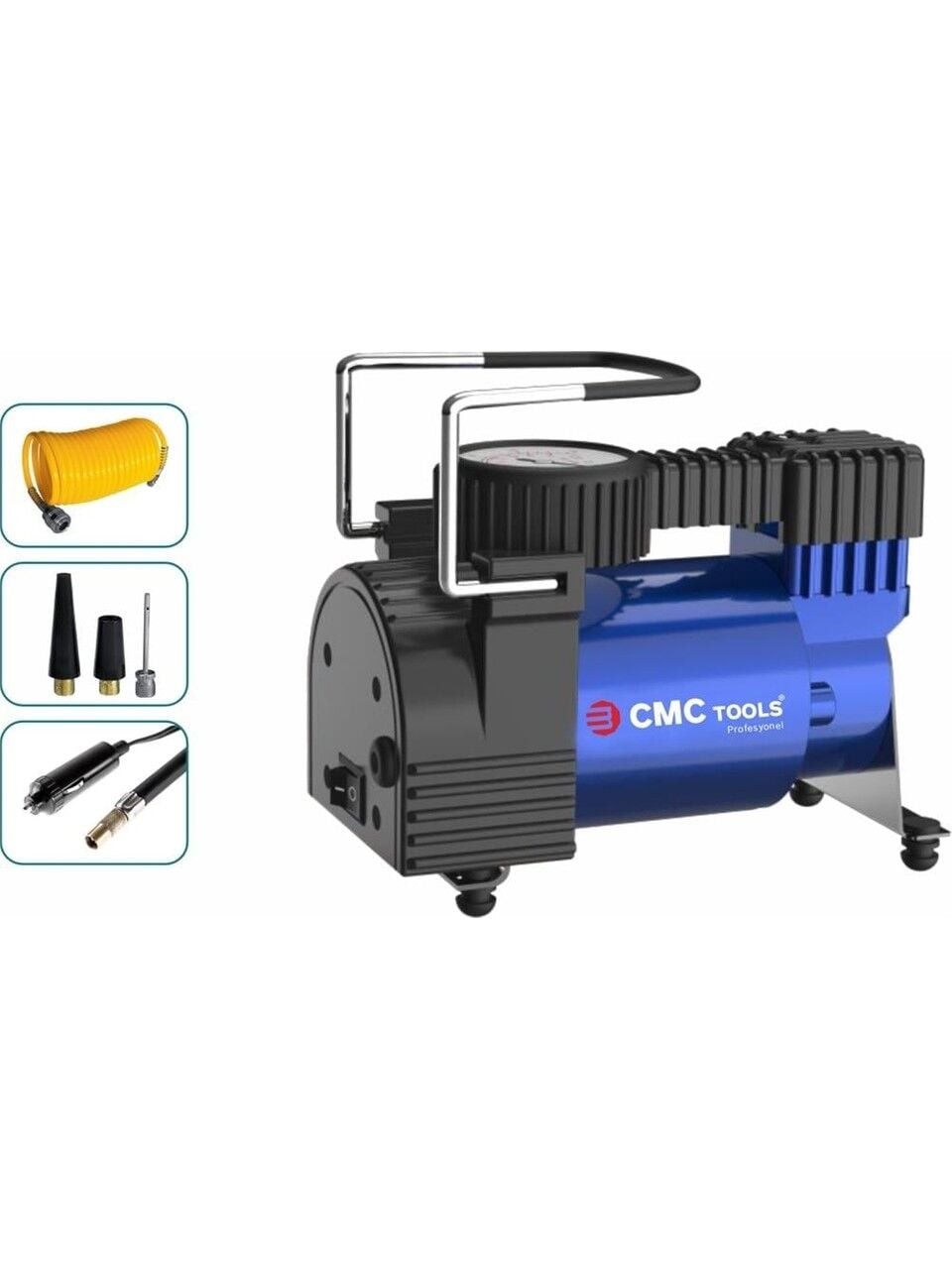 CMC 6864 Tek Piston Çakmaklık Girişli Hava Kompresörü