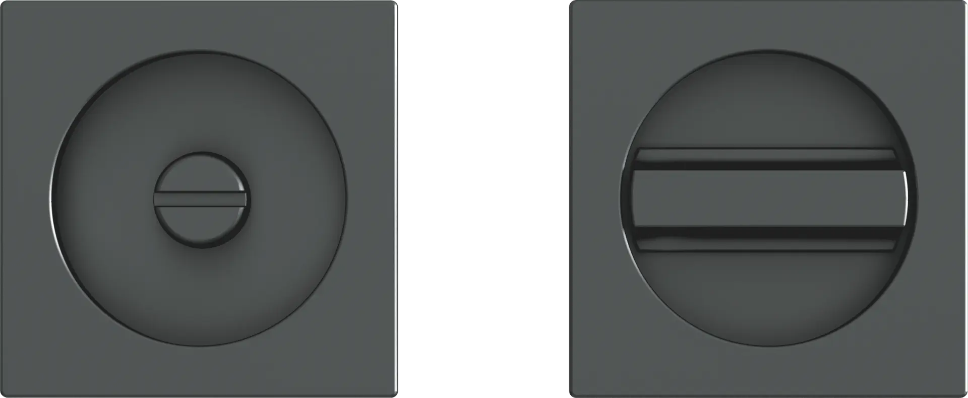 Cebi Design A1290 Kayar Kapı Kolu PC27 (Antrasit Saten)