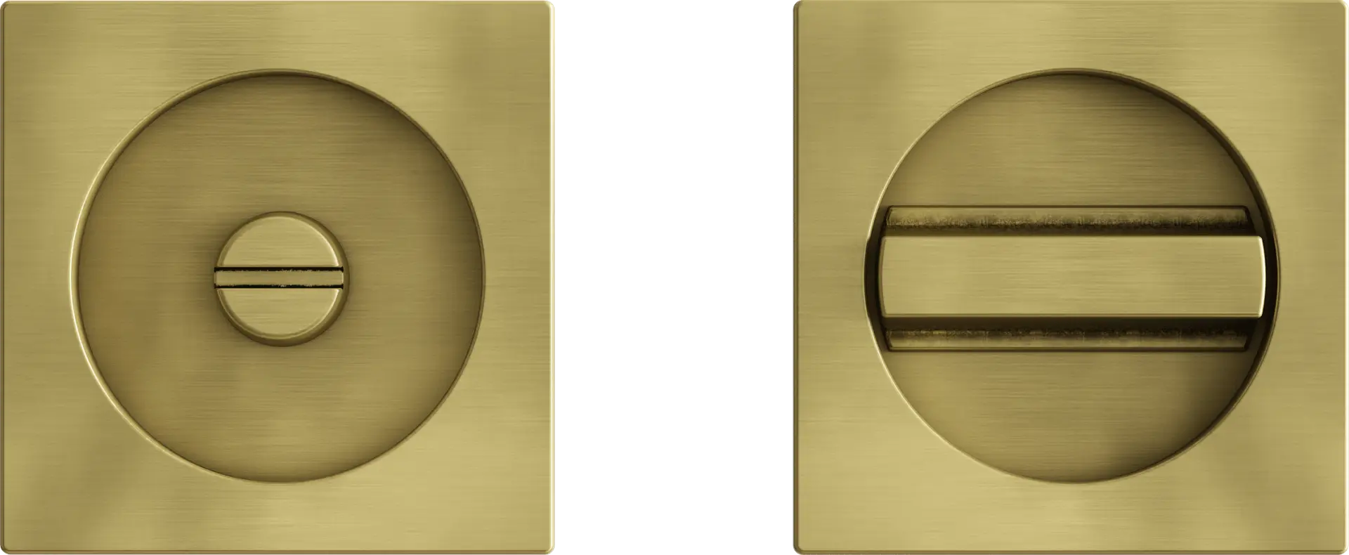 Cebi Design A1290 Kayar Kapı Kolu MP30 (Fırçalanmış Antik Pirinç)