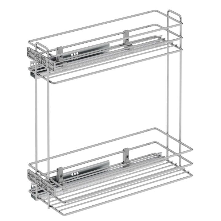 Gizli Raylı Deterjanlık (Tek Açılım) Tel  203/151 mm Sol