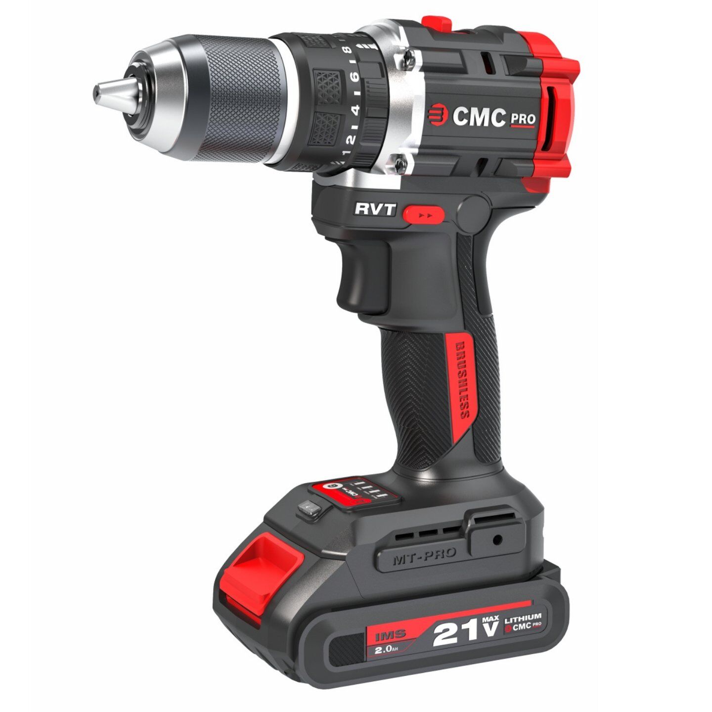 CMC PRO-2012 Akülü Darbeli Matkap 60 Nm 21V