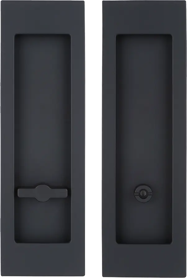 Cebi Design D1233 Kayar Kapı Kolu PC24 (Mat Siyah)