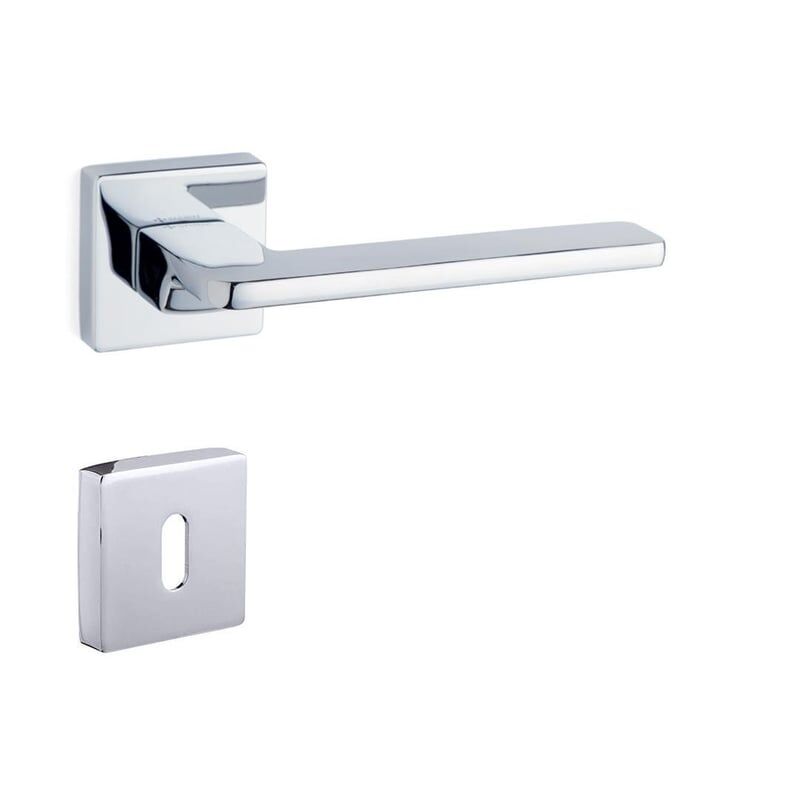 System GIADA Rozetli Kapı Kolu Krom Renk (HA110RO11 CR)